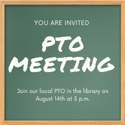 PTO Meeting